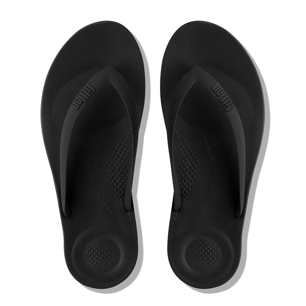 Fitflop Man Flip-flops Black - Iqushion Ergonomic - OA8632197